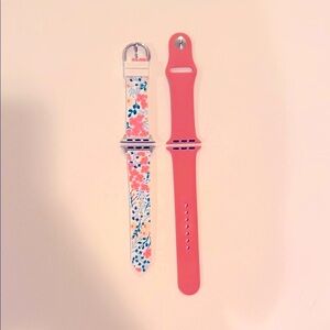 Kate Spade Floral iWatch Band plus coral watch band